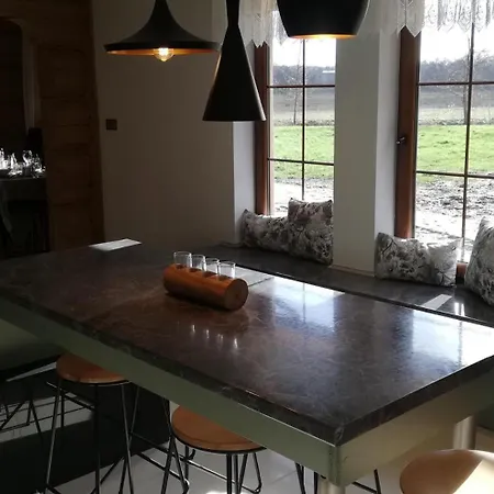 Woodorf Drewnem Uslane - Dom Z Jacuzzi Nad Rzeka Slupia Wsrod Pol I Lasow Z Grillowa, Ogniskiem I Placami Zabaw Dla Dzieci Vila