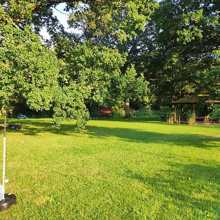 Woodorf Drewnem Uslane - Dom Z Jacuzzi Nad Rzeka Slupia Wsrod Pol I Lasow Z Grillowa, Ogniskiem I Placami Zabaw Dla Dzieci * Ustka