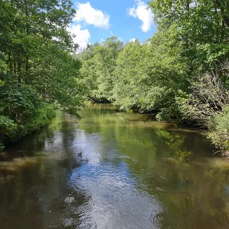 Woodorf Drewnem Uslane - Dom Z Jacuzzi Nad Rzeka Slupia Wsrod Pol I Lasow Z Grillowa, Ogniskiem I Placami Zabaw Dla Dzieci *