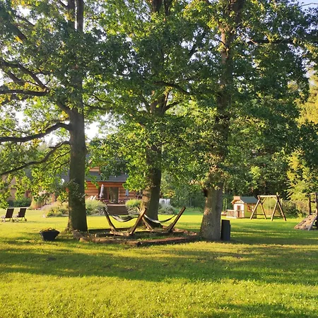 Woodorf Drewnem Uslane - Dom Z Jacuzzi Nad Rzeka Slupia Wsrod Pol I Lasow Z Grillowa, Ogniskiem I Placami Zabaw Dla Dzieci Vila Ustka