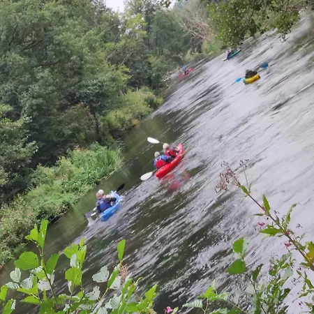 Woodorf Drewnem Uslane - Dom Z Jacuzzi Nad Rzeka Slupia Wsrod Pol I Lasow Z Grillowa, Ogniskiem I Placami Zabaw Dla Dzieci * Ustka
