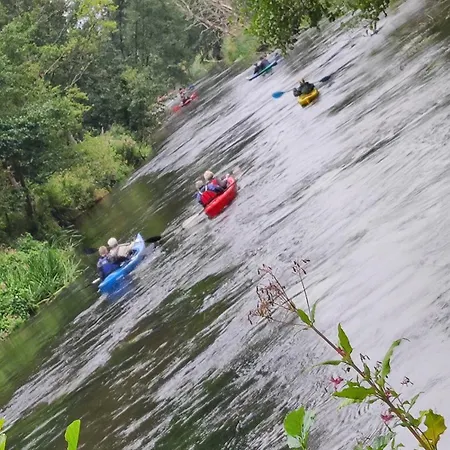 Woodorf Drewnem Uslane - Dom Z Jacuzzi Nad Rzeka Slupia Wsrod Pol I Lasow Z Grillowa, Ogniskiem I Placami Zabaw Dla Dzieci Vila