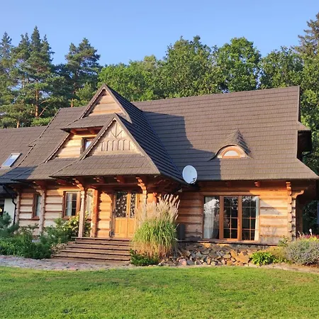 Woodorf Drewnem Uslane - Dom Z Jacuzzi Nad Rzeka Slupia Wsrod Pol I Lasow Z Grillowa, Ogniskiem I Placami Zabaw Dla Dzieci Vila