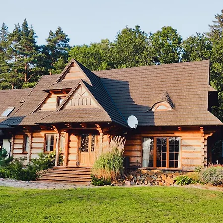 Vila Woodorf Drewnem Uslane - Dom Z Jacuzzi Nad Rzeka Slupia Wsrod Pol I Lasow Z Grillowa, Ogniskiem I Placami Zabaw Dla Dzieci