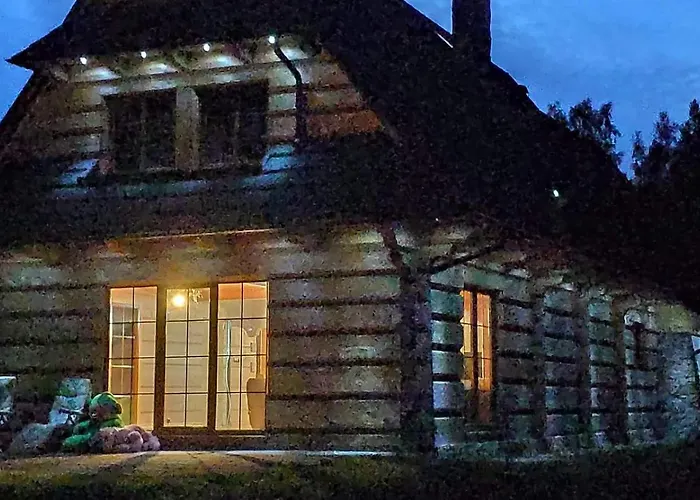 Woodorf Drewnem Uslane - Dom Z Jacuzzi Nad Rzeka Slupia Wsrod Pol I Lasow Z Grillowa, Ogniskiem I Placami Zabaw Dla Dzieci * Ustka