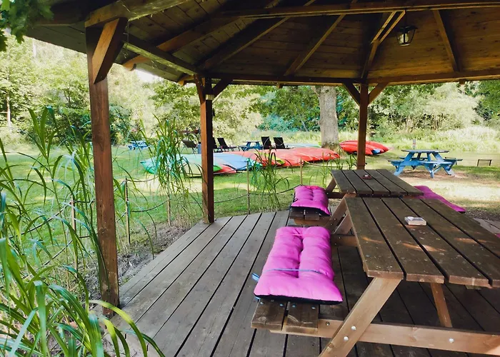 Villa Woodorf Drewnem Uslane - Dom Z Jacuzzi Nad Rzeka Slupia Wsrod Pol I Lasow Z Grillowa, Ogniskiem I Placami Zabaw Dla Dzieci *