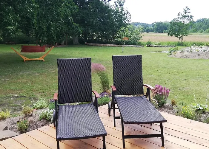 Woodorf Drewnem Uslane - Dom Z Jacuzzi Nad Rzeka Slupia Wsrod Pol I Lasow Z Grillowa, Ogniskiem I Placami Zabaw Dla Dzieci Villa *