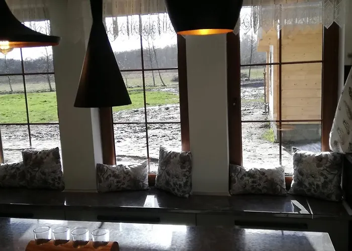 Woodorf Drewnem Uslane - Dom Z Jacuzzi Nad Rzeka Slupia Wsrod Pol I Lasow Z Grillowa, Ogniskiem I Placami Zabaw Dla Dzieci *