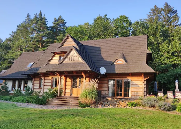 Woodorf Drewnem Uslane - Dom Z Jacuzzi Nad Rzeka Slupia Wsrod Pol I Lasow Z Grillowa, Ogniskiem I Placami Zabaw Dla Dzieci Villa