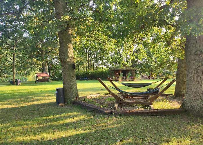 Villa Woodorf Drewnem Uslane - Dom Z Jacuzzi Nad Rzeka Slupia Wsrod Pol I Lasow Z Grillowa, Ogniskiem I Placami Zabaw Dla Dzieci *